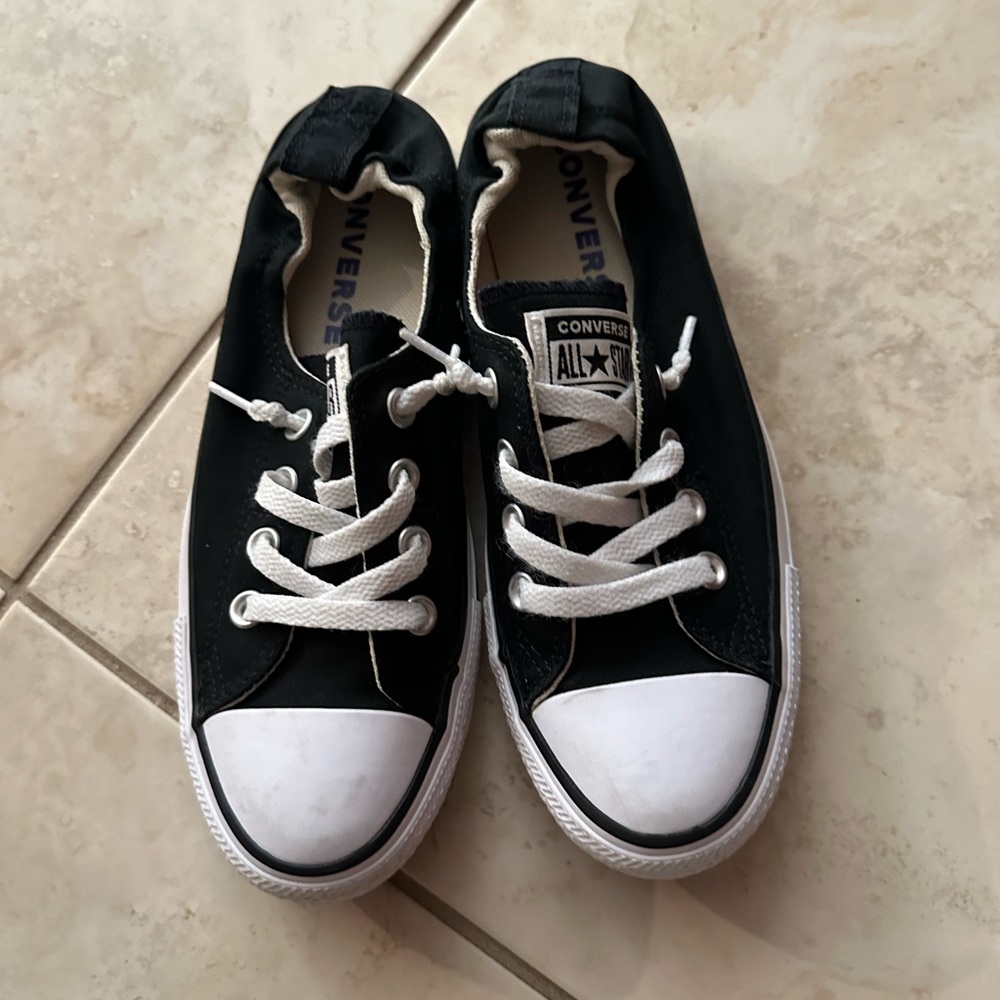 Black converse size 9